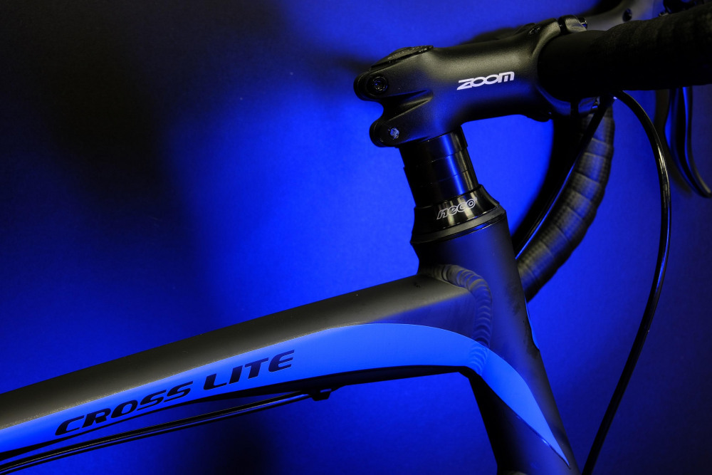 Lorak Cross Lite Матовый Чёрный/Синий