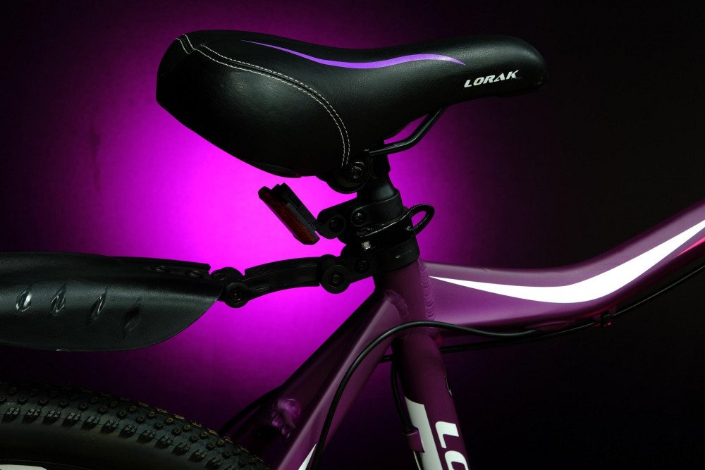 Lorak Glory 100 Матовый Фиолетовый/Розовый рама 15 (на рост 141-160)