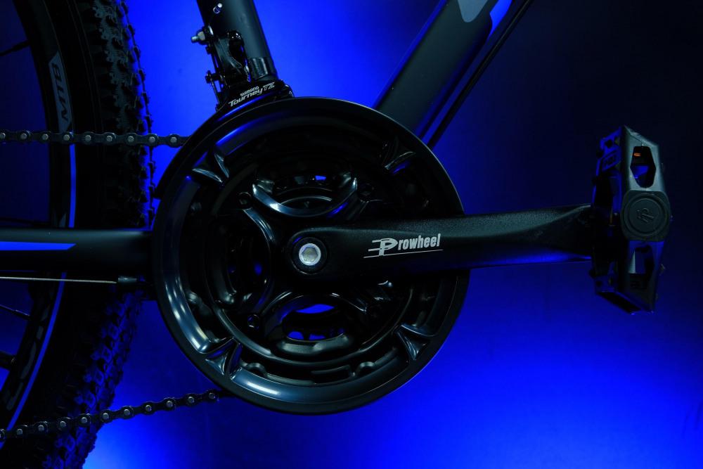 LORAK M-07 Prom Матовый Чёрный/Синий 19р (на рост 171-182)