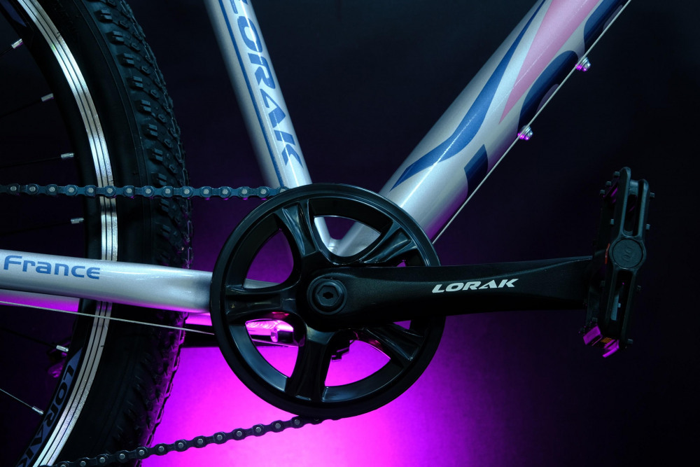 Lorak Glory 4 Серебристый/Розовый рама 17 (на рост 155-173)