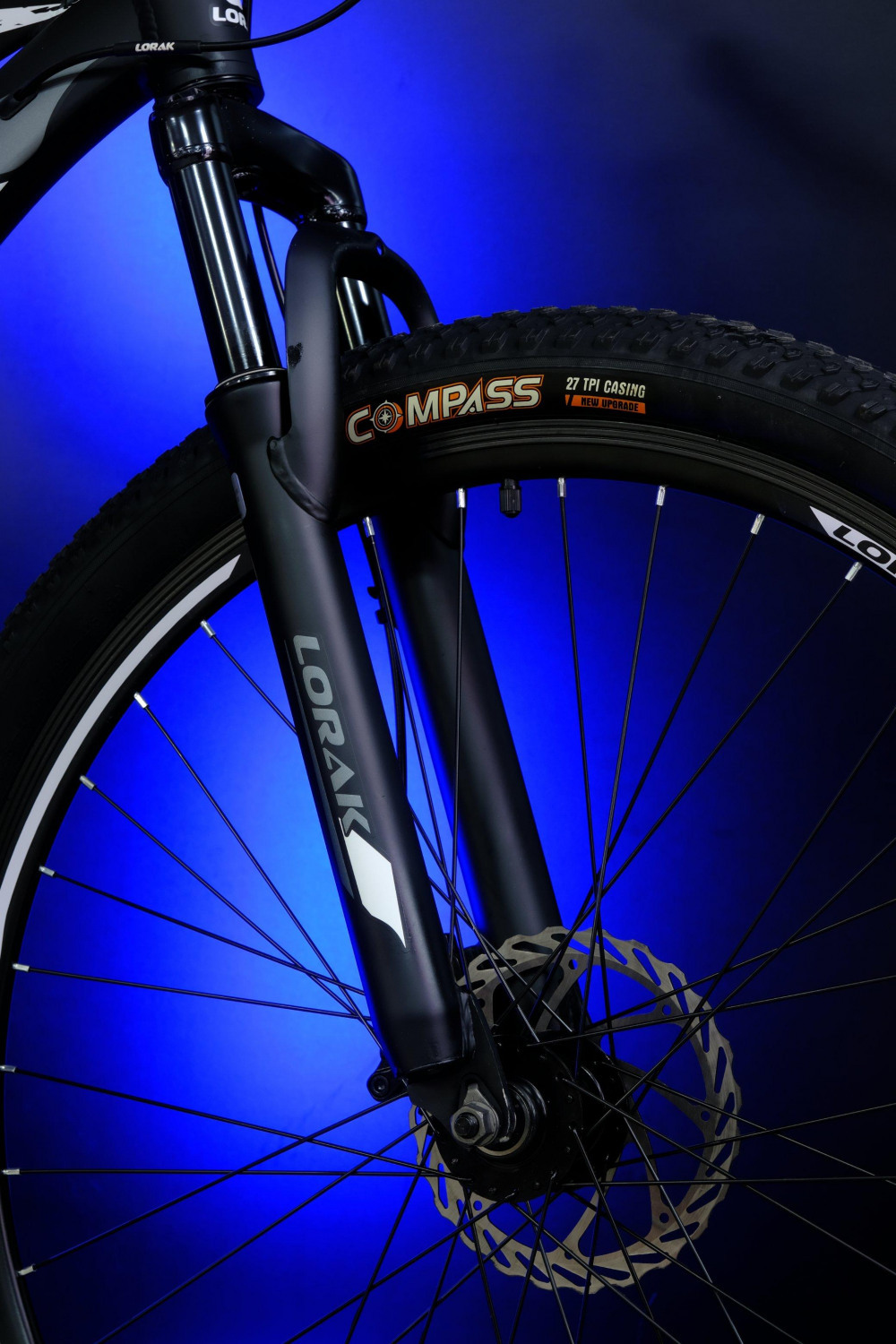 LORAK Safe Cross 27,5 Матовый Чёрный/Белый