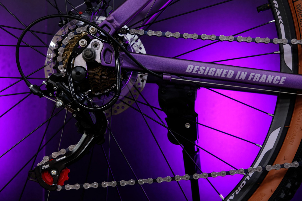 LORAK Fast Brown 27,5 Матовый Фиолетовый рама 17 (на рост 155-173)