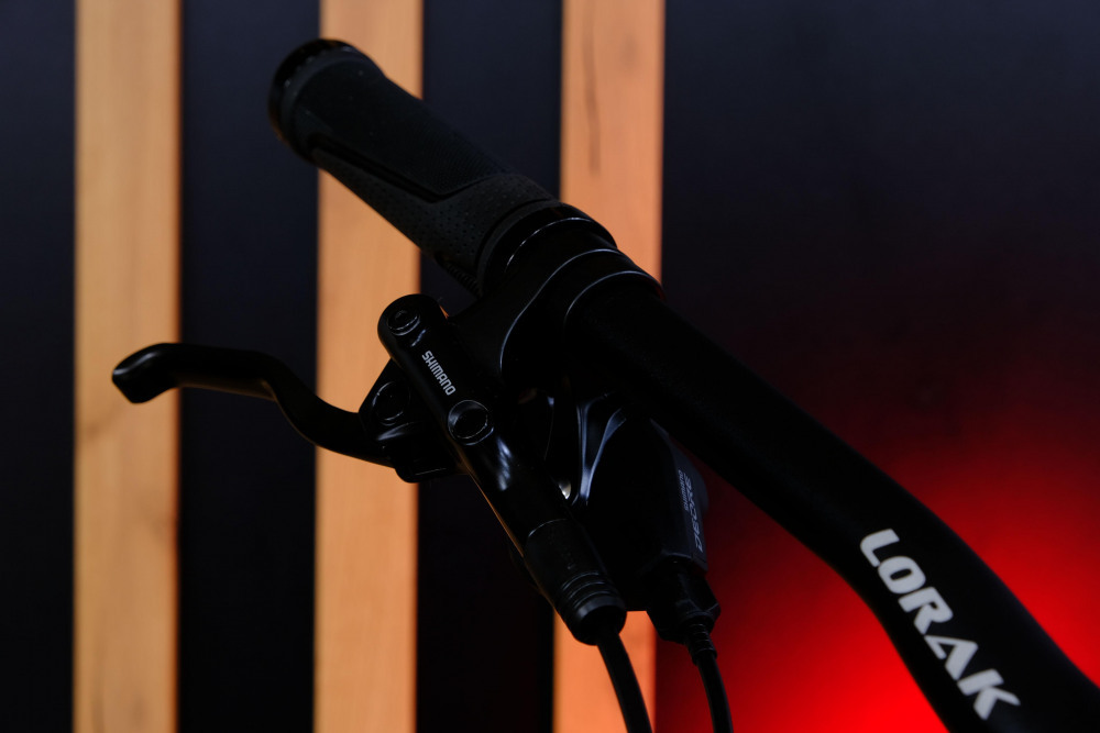 LORAK MT 29 - 3000 Матовый Чёрный/Красный рама 21 (на рост 182-195)